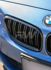 RW Carbon Double Slat Gloss Black Grilles BMW F22 | F23 | F87 2014-2021                                     - bmwf22004 - Image 3