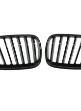 RW Carbon Double Slat Gloss Black Grilles BMW F22 | F23 | F87 2014-2021                                     - bmwf22004 - Image 6