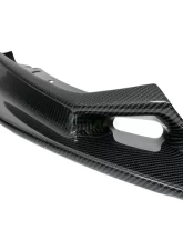 RW Carbon 3D Style Carbon Fiber Front Lip w/ SLiPLO Anti-Scrape Kit BMW F22 | F23 2014-2021                                     - bmwf22006-1 - Image 6