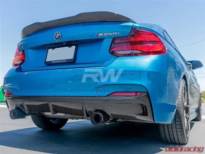 RW Carbon Exotics Style CF Rear Diffuser BMW F22 | F23 2014-2021 - bmwf22007