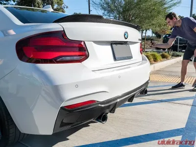 RW Carbon Exotics Style CF Rear Diffuser BMW F22 | F23 2014-2021 - bmwf22007