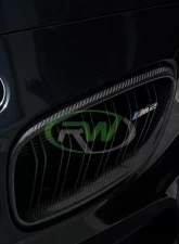 RW Carbon Fiber Grilles BMW F22 | F23 | F87 2014-2021                                     - bmwf22013 - Image 6