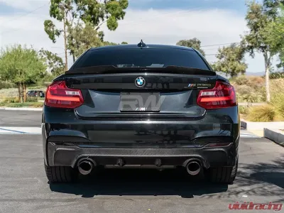RW Carbon 3D Style Carbon Fiber Diffuser BMW F22 | F23 2014-2021 - bmwf22016
