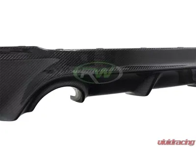 RW Carbon 3D Style Carbon Fiber Diffuser BMW F22 | F23 2014-2021 - bmwf22016