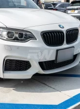 RW Carbon Fiber Eyelids w/ 3M Tape BMW F22 | F87 2014-2018                                     - bmwf22017-1 - Image 4