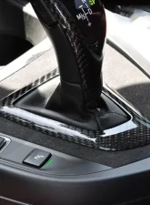 RW Carbon Fiber Alcantara Shift Console Trim BMW F22 | F87 2014-2018                                     - bmwf22018 - Image 2