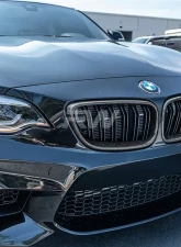 RW Carbon Fiber Grille Surrounds BMW F22 | F23 | F87 2014-2021                                     - bmwf22020 - Image 5