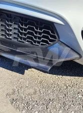 RW Carbon Fiber Front Splitters BMW 2 Series F22 | F23 2014-2018                                     - bmwf22021 - Image 6