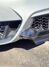 RW Carbon Fiber Front Splitters BMW 2 Series F22 | F23 2014-2018                                     - bmwf22021 - Image 2