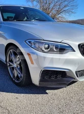 RW Carbon Fiber Front Splitters BMW 2 Series F22 | F23 2014-2018                                     - bmwf22021 - Image 3