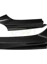 RW Carbon Fiber Front Splitters BMW 2 Series F22 | F23 2014-2018                                     - bmwf22021 - Image 5