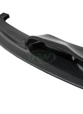 RW Carbon Varis Style Carbon Fiber Front Lip w/ SLiPLO Anti-Scrape Kit BMW F30 | F31 2012-2018                                     - bmwf30002-1 - Image 6