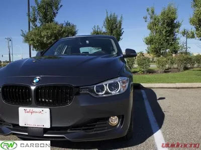 RW Carbon Gloss Black Grilles BMW F30 | F31 3 Series 2012-2018 - bmwf30006