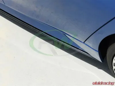 RW Carbon Fiber Side Skirt Extensions BMW F30 | F31 3 Series 2012-2018 - bmwf30009