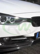 RW Carbon Fiber Eyelids w/ 3M Tape BMW F30 | F31 2012-2018                                     - bmwf30011-1 - Image 3