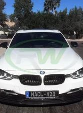 RW Carbon Fiber Eyelids w/ 3M Tape BMW F30 | F31 2012-2018                                     - bmwf30011-1 - Image 4