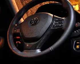 RW Carbon Fiber Steering Wheel Trim BMW F30 | F32 2012-2020
