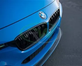 RW Carbon Double Slat Gloss Black Grilles BMW F30 | F31 2012-2018