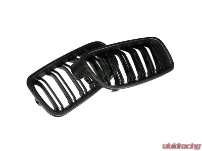 RW Carbon Double Slat Carbon Fiber Grilles BMW F30 | F31 2012-2018 - bmwf30036