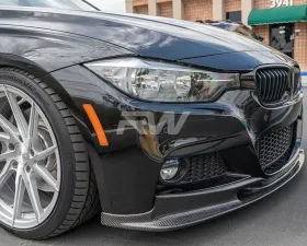RW Carbon 3D Style Carbon Fiber Front Lip BMW F30 | F31 2012-2018