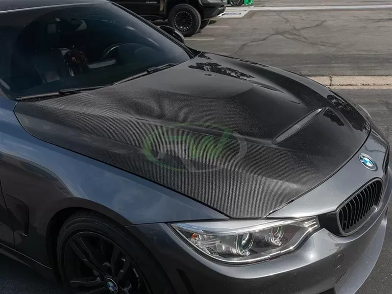 RW Carbon GTS Style Carbon Fiber Hood BMW F30 | F32 2012