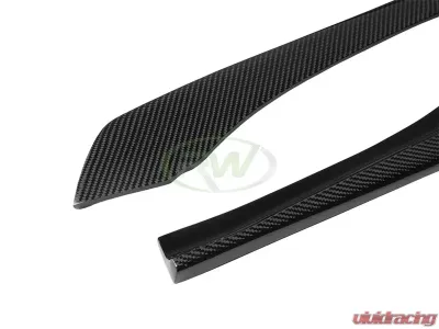 RW Carbon Fiber Rear Bumper Splitters BMW F30 2012+ - bmwf30045