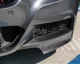 RW Carbon Fiber Front Splitters BMW F30 2012+