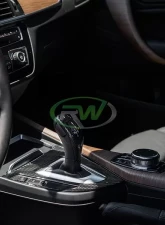 RW Carbon Fiber Gear Selector Cover BMW X3 | F01 | F22 2009-2021                                     - bmwf32003 - Image 2