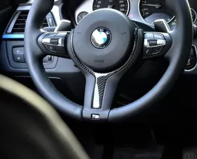 RW Carbon BMW Carbon Fiber Steering Wheel Trim M-Sport BMW X3 | X5 | X6 2009-2021