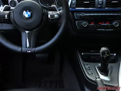 RW Carbon BMW Carbon Fiber Steering Wheel Trim M-Sport BMW X3 | X5 | X6 2009-2021 - bmwf32004
