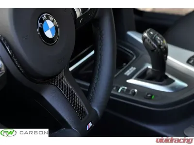 RW Carbon BMW Carbon Fiber Steering Wheel Trim M-Sport BMW X3 | X5 | X6 2009-2021 - bmwf32004