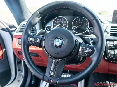 RW Carbon BMW Carbon Fiber Steering Wheel Trim M-Sport BMW X3 | X5 | X6 2009-2021 - bmwf32004