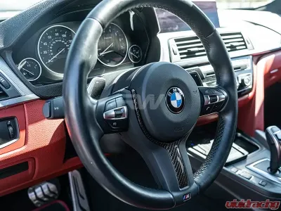 RW Carbon BMW Carbon Fiber Steering Wheel Trim M-Sport BMW X3 | X5 | X6 2009-2021 - bmwf32004