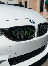 RW Carbon Gloss Black Grilles BMW F32 | F80 | F83 2014-2020                                     - bmwf32006 - Image 3