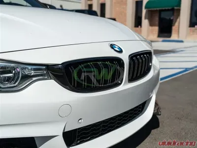 RW Carbon Gloss Black Grilles BMW F32 | F80 | F83 2014-2020 - bmwf32006