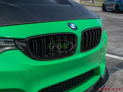 RW Carbon Gloss Black Grilles BMW F32 | F80 | F83 2014-2020 - bmwf32006