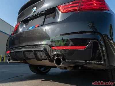 RW Carbon Performance Style Carbon Fiber Diffuser BMW F32 | F33 | F36 2014-2020 - bmwf32010