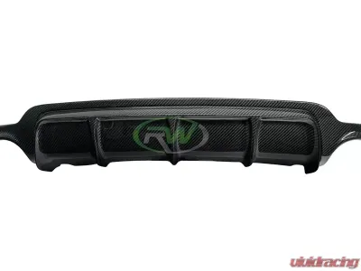 RW Carbon Performance Style Carbon Fiber Diffuser BMW F32 | F33 | F36 2014-2020 - bmwf32010