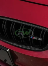 RW Carbon Fiber Grilles BMW F32 | F80 | F82 2014-2020                                     - bmwf32013 - Image 3