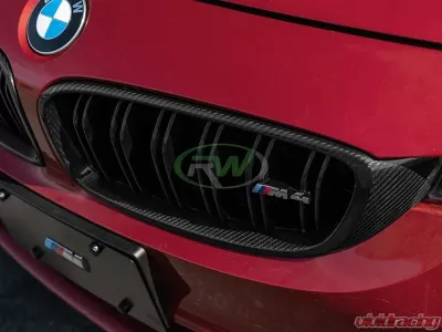 RW Carbon Fiber Grilles BMW F32 | F80 | F82 2014-2020 - bmwf32013