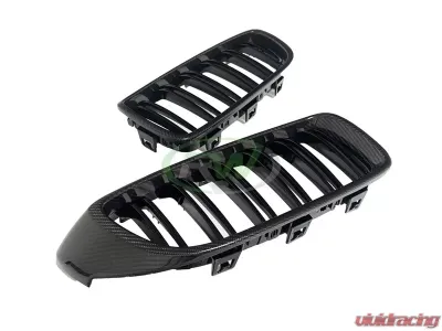 RW Carbon Fiber Grilles BMW F32 | F80 | F82 2014-2020 - bmwf32013