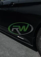 RW Carbon Fiber Side Skirt Extensions BMW F32 | F33 | F36 2014-2020                                     - bmwf32015 - Image 4