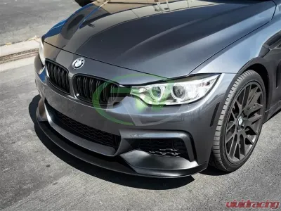 RW Carbon Performance Style Front Lip w/ SLiPLO Anti-Scrape Kit BMW F32 | F33 | F36 2014-2020 - bmwf32016-1