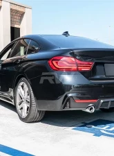 RW Carbon Perfomance Style Polypropylene Diffuser BMW 4 Series F32 | F33 | F36 2014-2020                                     - bmwf32017 - Image 2