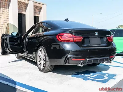 RW Carbon Perfomance Style Polypropylene Diffuser BMW 4 Series F32 | F33 | F36 2014-2020 - bmwf32017