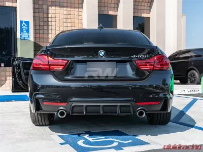 RW Carbon Perfomance Style Polypropylene Diffuser BMW 4 Series F32 | F33 | F36 2014-2020 - bmwf32017