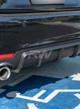 RW Carbon Perfomance Style Polypropylene Diffuser BMW 4 Series F32 | F33 | F36 2014-2020                                     - bmwf32017 - Image 4