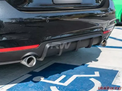 RW Carbon Perfomance Style Polypropylene Diffuser BMW 4 Series F32 | F33 | F36 2014-2020 - bmwf32017