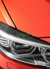 RW Carbon CF Eyelids w/ 3M Tape BMW F32 | F80 | F82 2014-2020                                     - bmwf32022-1 - Image 5