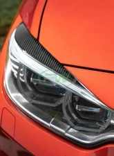 RW Carbon CF Eyelids w/ 3M Tape BMW F32 | F80 | F82 2014-2020                                     - bmwf32022-1 - Image 2